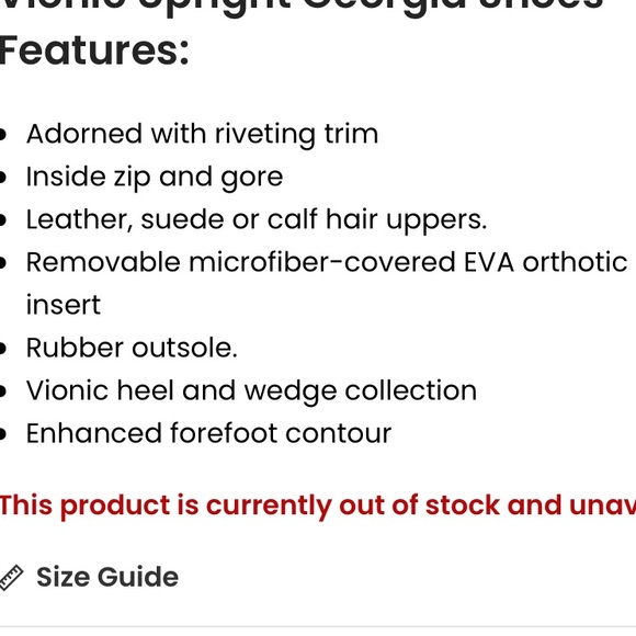 ๐บ Vionic Leather Ankle Booties ๐บ - Picture 15 of 15